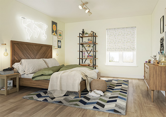Dino Park, Forest - Twist&Fit Roman Blind - Image 6